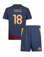 AS Roma Matias Soule #18 Kolmaspaita Lasten 2024-25 Lyhythihainen (+ shortsit)